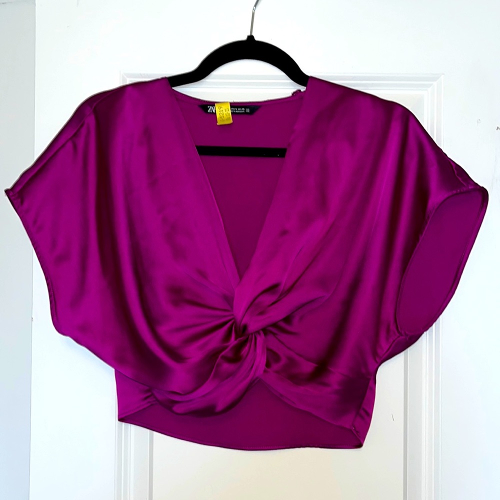 Zara Knot Blouse